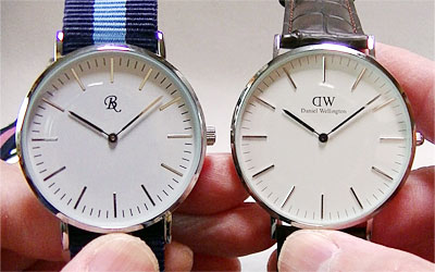 ダイソーの腕時計(500円)とダニエルウェリントンを徹底比較！ | カシオ 